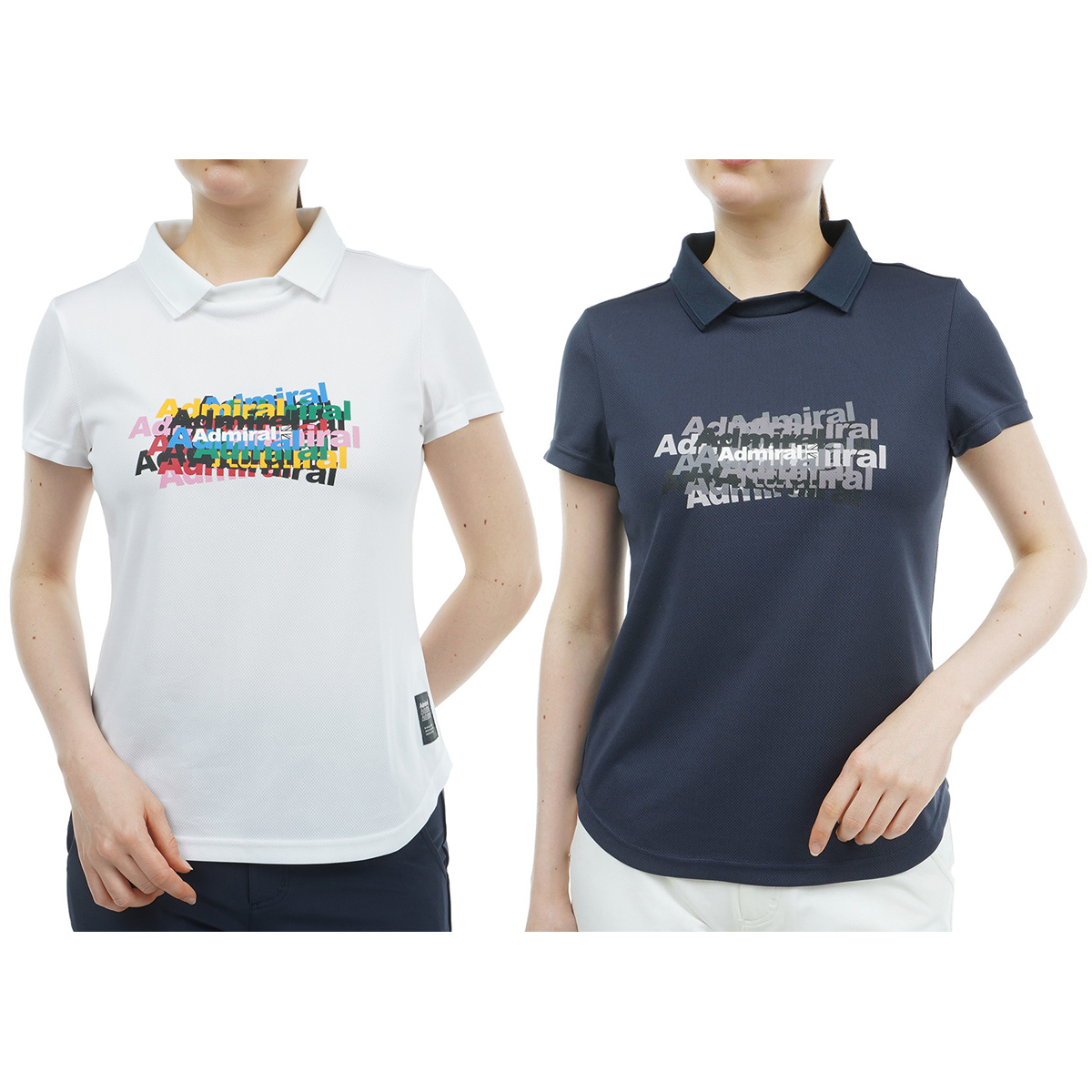 フロントロゴ 衿付きTEE