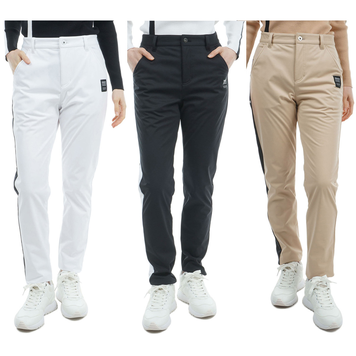 撥水バックフリース ボンディングパンツ