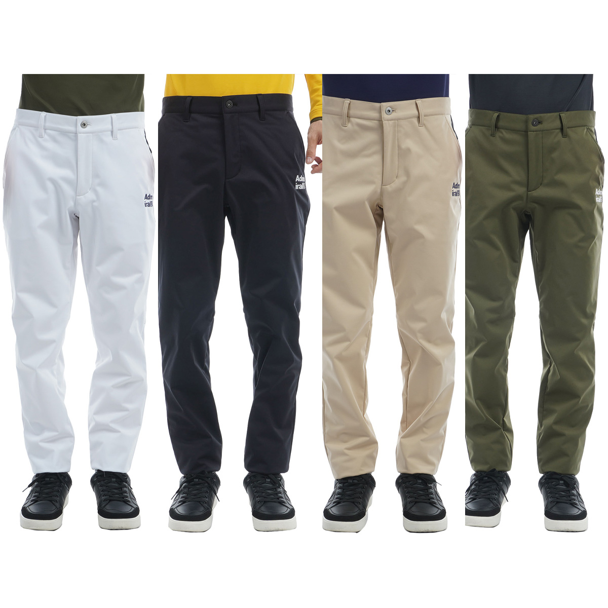 撥水バックフリース ボンディングパンツ